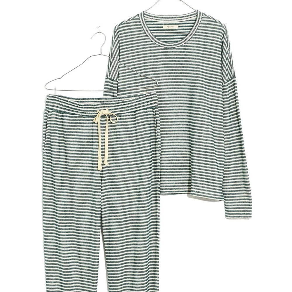 Madewell Striped Saunter Lounge Set